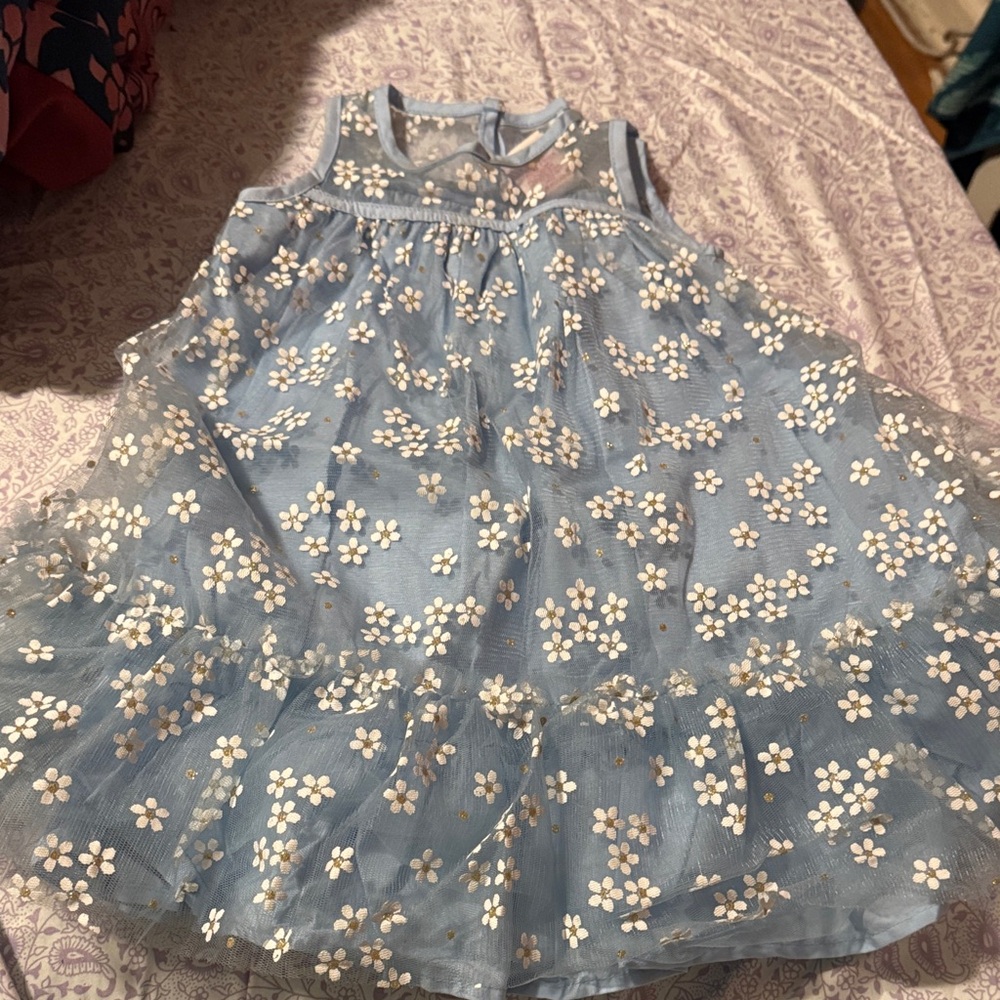 Catherine Malandrino Blue Floral Kids Dress